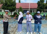 Sat Lantas Polres Lampung Barat Gelar Police Go To School dalam Rangka HUT Lalu Lintas Polri ke-70