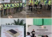 Peletakan Batu Pertama Pembangunan Pabrik Compressed Biomethane Gas (CBG) PTPN Group di Tinjowan, Ujung Padang