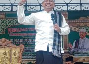 Pemdes Margo Makmur Peringati Maulid Nabi dan HUT ke-14, Hadirkan Ustad Kelik dari Sukoharjo