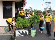 Polres Lampung Barat Gelar Aksi Bersih-Bersih Serentak Peringati World Cleanup Day 2025