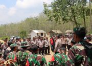 Polres Way Kanan dan Polres Lampung Utara Pam Aksi Unras di PT. PML Reg 46 Way Hanakau