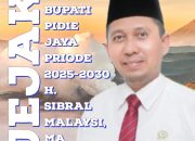 Jejak Karir Bupati Pidie Jaya Periode 2025–2030, H. Sibral Malasyi, MA, S.Sos