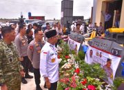 Polda Lampung Ikuti Penanaman Jagung Serentak Kuartal IV Bersama Wapres RI