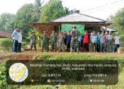 Koramil Banjit Gelar Karya Bhakti di Mushola Al-Amin Talang Karet, Kampung Menanga Siamang