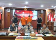 Aksi Nekat Dua Pelaku Pembobol Brankas PT. Global J&T Express Berakhir di Tangan Polisi