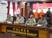 Polres Kotawaringin Barat Tangkap Dua Pelaku Curanmor, 80 Kendaraan Diamankan