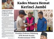Kades Muara Hemat Kerinci Jadi Tersangka Korupsi Dana Desa Rp942 Juta, Langsung Ditahan Kejari Sungai Penuh