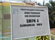 Diduga Tak Transparan, Proyek Rehabilitasi di SMPN 04 Blambangan Umpu Tanpa Papan Informasi