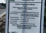 Proyek Drainase di Kecamatan Bandar Diduga Abaikan K3 dan Ganggu Pengguna Jalan