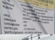 Proyek Siluman Bermunculan di Dinas PU Lampung Selatan, LSM KAKI Minta KPK RI Turun Tangan