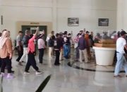 Ratusan Massa Sriwijaya Geruduk Kantor Bupati Ogan Ilir, Tuntut Lahan HGU Dikembalikan