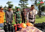 Kapolres Lampung Barat Pimpin Apel Kesiapsiagaan Bencana Hidrometeorologi