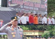 Polda Aceh Gelar Apel Kesiapan Tanggap Darurat Bencana 2025
