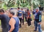 Serangan Batu Warnai Operasi BNNP Lampung di Natar, Gubuk Transaksi Narkoba Dimusnahkan
