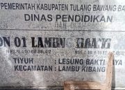 Dugaan Penyimpangan Proyek Revitalisasi SDN 1 Lambu Kibang: Rangka Baja Ringan Diduga Bekas dan Tidak Berstandar SNI