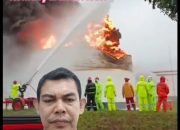 Kebakaran Tangki Kondensat PGE di Lhokseumawe, LSM Reuncong Aceh Soroti Dugaan Kelalaian Pengawasan