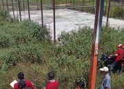 Lapangan Bola Voli di Tanjung Serupa Way Kanan Terbengkalai, Warga Pertanyakan Kinerja Pemerintah