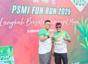 Pengurus GRANAT Way Kanan Meriahkan PSMI Run Fun 2025