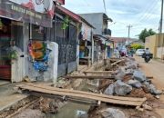 Warga Jalan Dewi Sartika Bandar Lampung Waswas Banjir, Drainase Tak Dibongkar Secara Menyeluruh