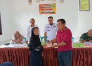 Pemdes Peraduan Waras Salurkan BLT-DD Tahap IV kepada 33 KPM Secara Khidmat