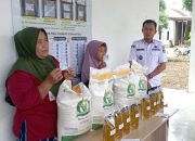 Pemerintah Desa Peraduan Waras Salurkan Bantuan Ketahanan Pangan kepada 387 KPM