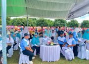 Komandan Lanudad Letkol Cpn l Putu Arry PB Pratuana, S.Hub. Int., Menghadiri Kegiatan Peringatan Hari Kesehatan Nasional (HKN) ke-61