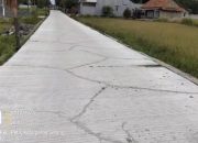 Paket Rekonstruksi Jalan Petir–Kampung Jati Diduga Gagal Konstruksi