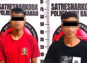 Dua Pria Diduga Penyalahguna Narkotika Diamankan Polres Way Kanan