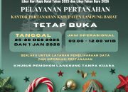 Pelayanan Pertanahan Lampung Barat Tetap Buka Selama Libur Nataru, Parosil Mabsus: Manfaatkan Hari Libur untuk Urus Dokumen