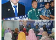 Teguhkan Jati Diri Bangsa, Sartono Gelar Sosialisasi Empat Pilar MPR RI