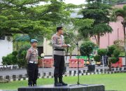 Polres Lampung Barat Gelar Apel Kesiapan Pengamanan Malam Tahun Baru