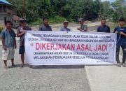 Proyek Penanganan Longsor Jalan Nasional Telukdalam–Lolowau di Lolozaria Diduga Asal Jadi, Warga Ungkap Kejanggalan