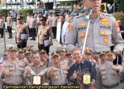 Kapolres Aceh Tengah Pimpin Apel Penghargaan Personel Berprestasi dan Purna Bakti