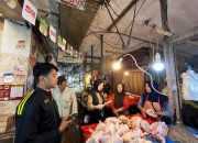 Pantau Pasar Bandar Jaya, Satgas Saber Pangan Temukan Harga Bahan Pokok di Lampung Tengah Relatif Stabil