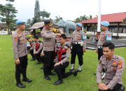 Polres Lampung Barat Gelar Gaktiblin Mendadak, Sikap Tampang hingga Surat Kendaraan Anggota Diperiksa!