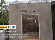 Gudang Desa Cikeusal Tanpa Papan Proyek, Rp70 Juta Anggaran “Siluman” Bikin Warga Geram