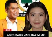 Golkar Proses PAW Kursi DPR RI Usai Adies Kadir Dilantik Jadi Hakim MK, Publik Soroti Kepentingan Politik