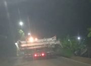 Trailer “Kuasai” Jalan di Tanjung Raja, Pengguna Jalan Murka: Nyaris Lumpuhkan Arus Lalu Lintas
