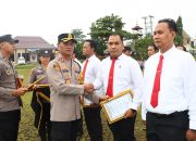 17 Personel Diguyur Penghargaan! Kapolres Lampung Utara Tegaskan: Penjahat 3C Tak Punya Ruang
