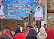 Safari Ramadhan di Way Tenong: Parosil Mabsus Janji Tuntaskan Jalan Putus Mutar Alam