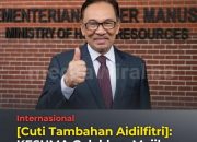 Cuti Idulfitri Ditambah, Pemerintah Malaysia “Tekan” Pengusaha: Jangan Halangi Pekerja Pulang Lebaran!