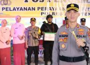 Kapolres Aceh Tengah Turun Langsung! Pastikan Pos Pengamanan Lebaran Siaga Penuh, Petugas Dapat Suntikan Semangat
