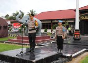 Amankan Malam Takbir Idulfitri 1447 H, Kapolres Lampung Barat Pimpin Apel Kesiapan Personel