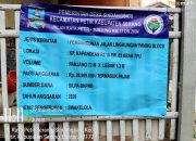Paving Block Baru 10 Hari Sudah Bermasalah! Proyek Desa Sindangsari Diduga Asal Jadi dan Sarat Kepentingan