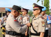 Polres Way Kanan Gelar Sertijab Kabag SDM dan Kapolsek Umpu Semenguk