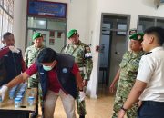 Sinergitas TNI dan Lapas, Danpos Koramil Blambangan Umpu Hadiri Apel Ikrar Pemasyarakatan