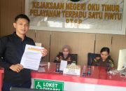 Ketua DPW GACD Sumsel Junirianto Resmi Laporkan Dugaan Penyimpangan Dana Hibah Bawaslu OKU Timur Rp15,1 Miliar ke Kejaksaan Negeri OKU Timur