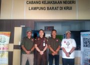 Perkuat Sinergi Pemberantasan Korupsi, DPC LSM Trinusa Pesisir Barat Apresiasi Kinerja Cabjari Lampung Barat di Krui
