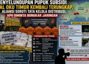 Kembali Jadi Sorotan, Pupuk Bersubsidi dari OKU Timur Diduga Diselundupkan ke Luar Provinsi Akibat Lemahnya Pengawasan