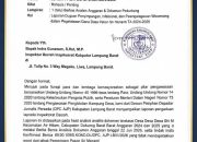 DPC AJP Lampung Barat Resmi Adukan Dugaan Korupsi Dana Desa Sri Menanti ke Inspektorat, Pelayanan Publik Diduga Terbengkalai